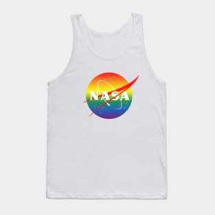 Subtle Gay NASA Tank Top